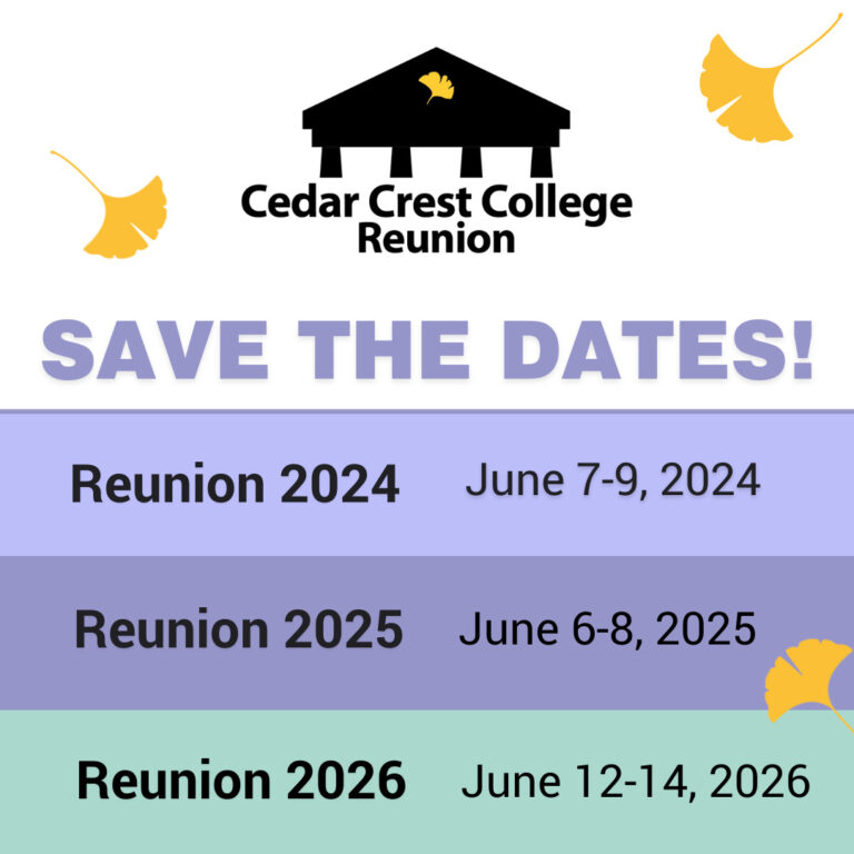 Reunion 2024 Cedar Crest College