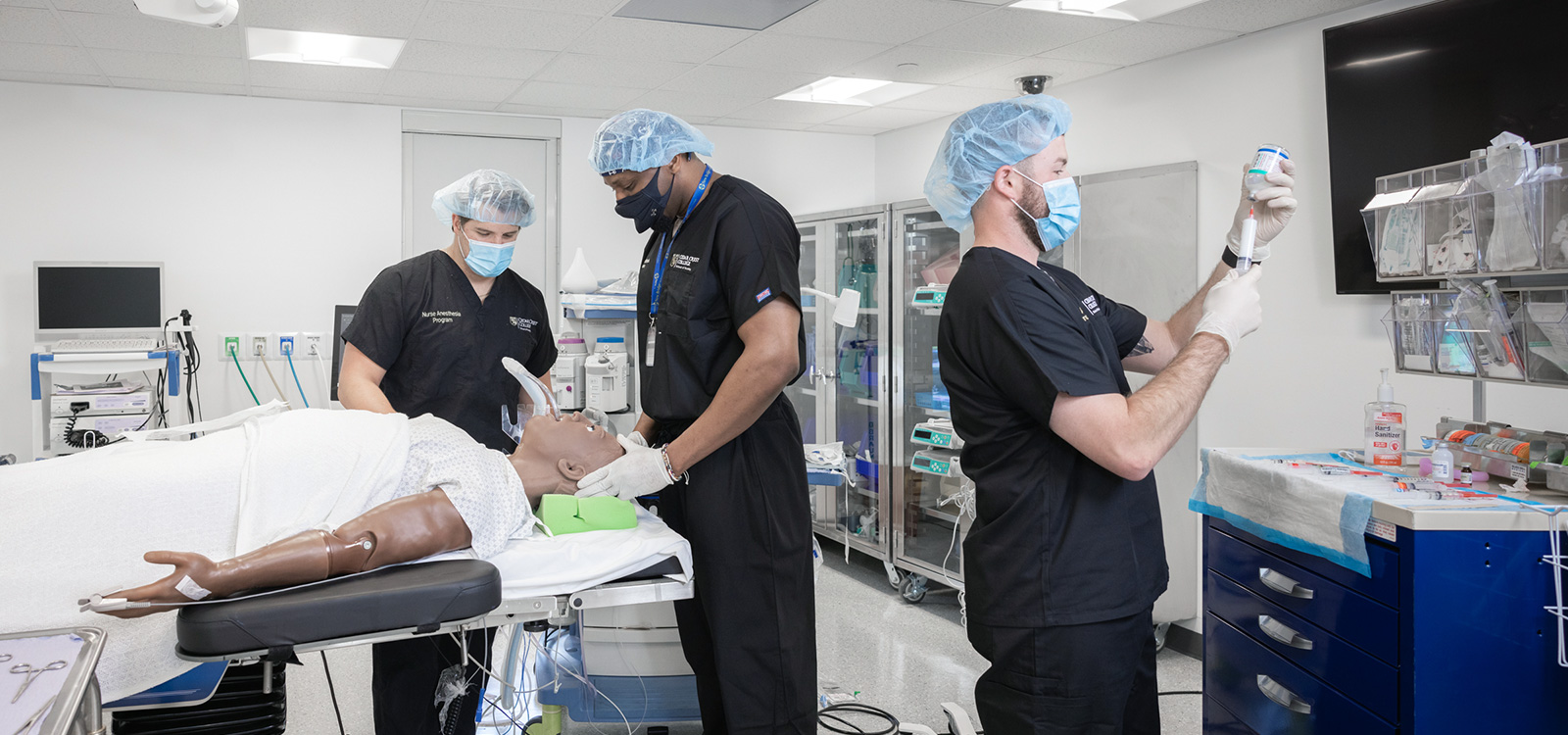 NAP Students in the Surgery Lab