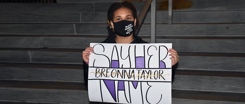 Students in Action: Black Lives Matter Week, Fall 2020   Image
