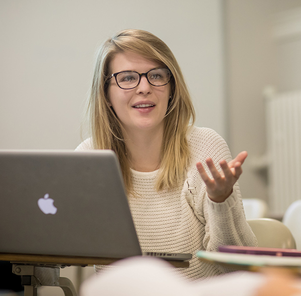 SAGE student in the classroom